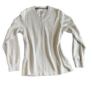 Old Navy Men’s Large Long Sleeve Sweater‎ Shirt Fall Winter Cream